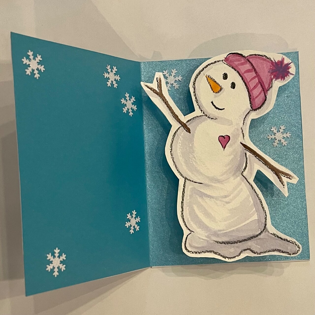 12 Days of Card Making: Pop Up Snowman Holiday Card with @ProbablySketch